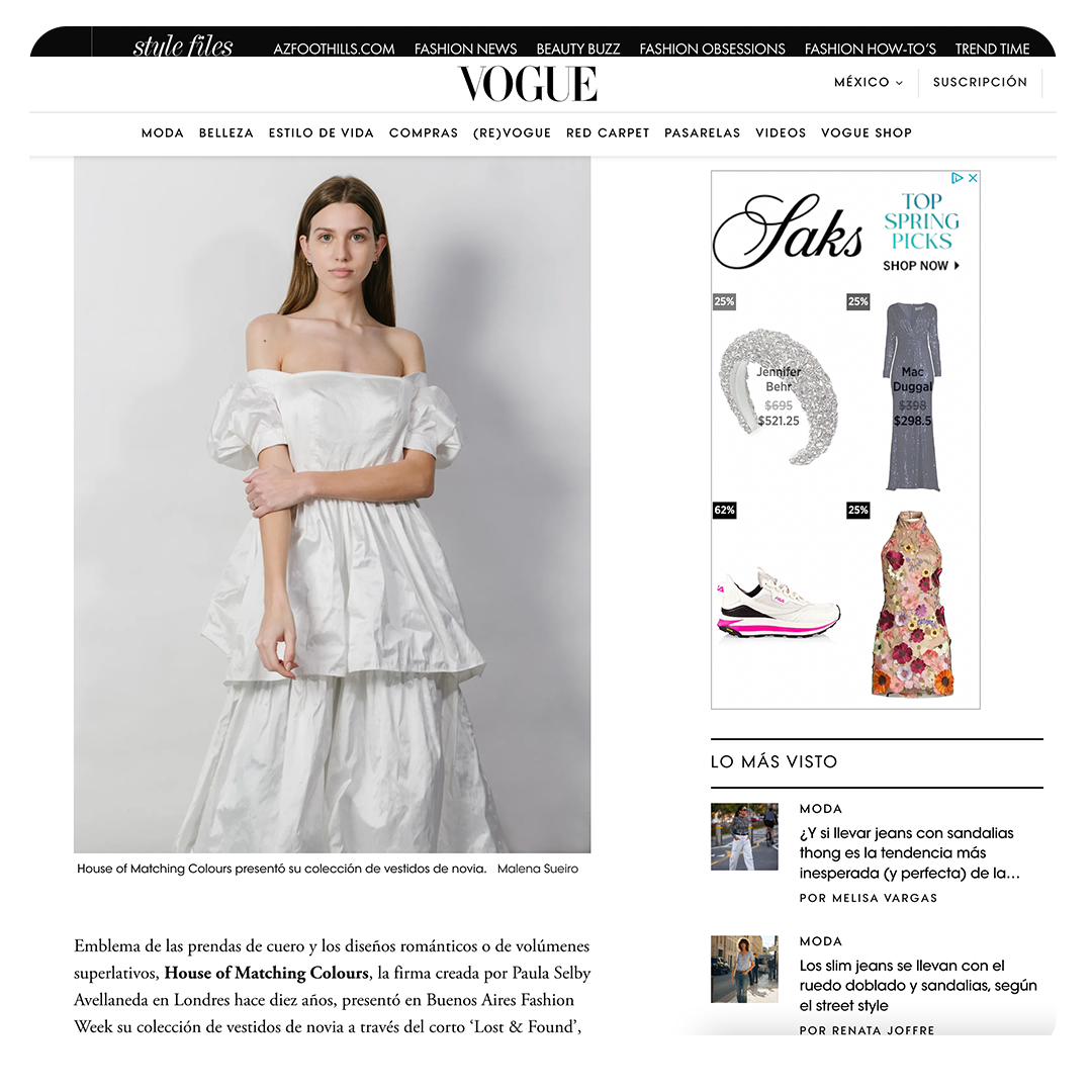 Vogue House of Matching Colours 2023